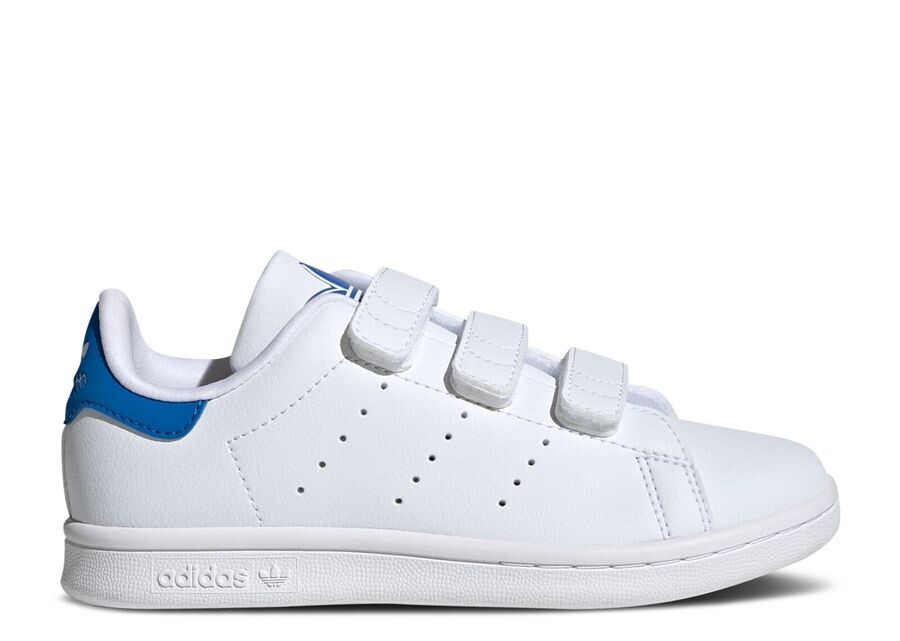 

Кроссовки adidas Stan Smith J, цвет White Blue Bird
