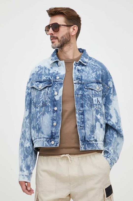 цена Джинсовая куртка Calvin Klein Jeans, синий