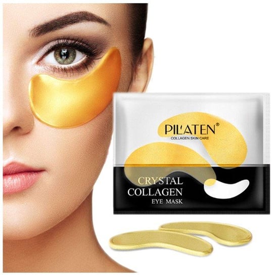 Золотые коллагеновые патчи для глаз Crystal Collagen 6г Pilaten