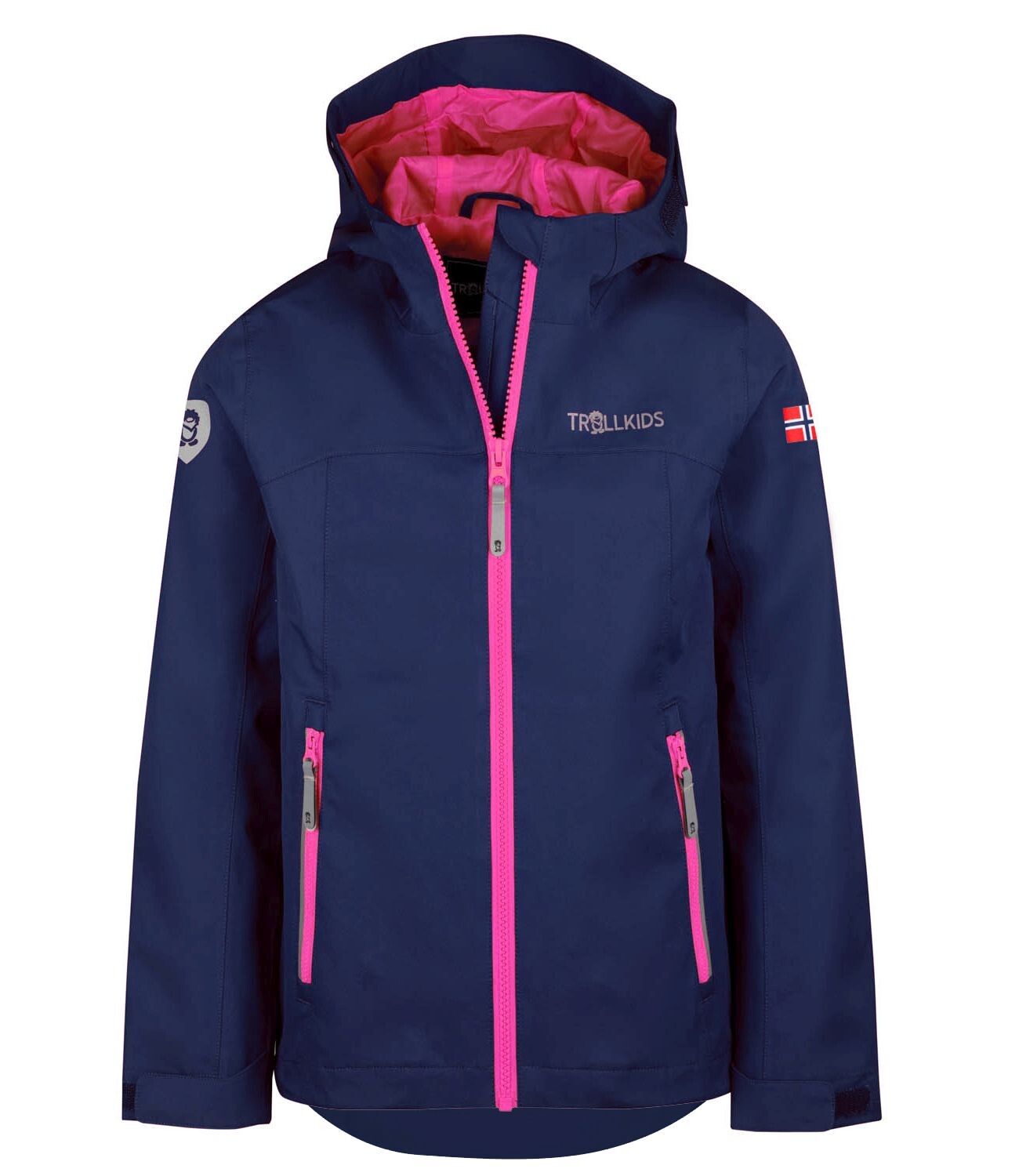 

Функциональная куртка Trollkids Fahrradjacke Telemark, цвет Marineblau/Magenta