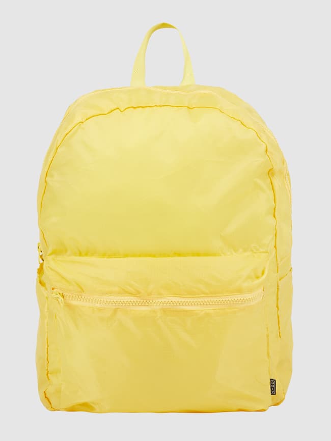 Рюкзак с передним отделением модель Кочевник Банан Doiy, желтый