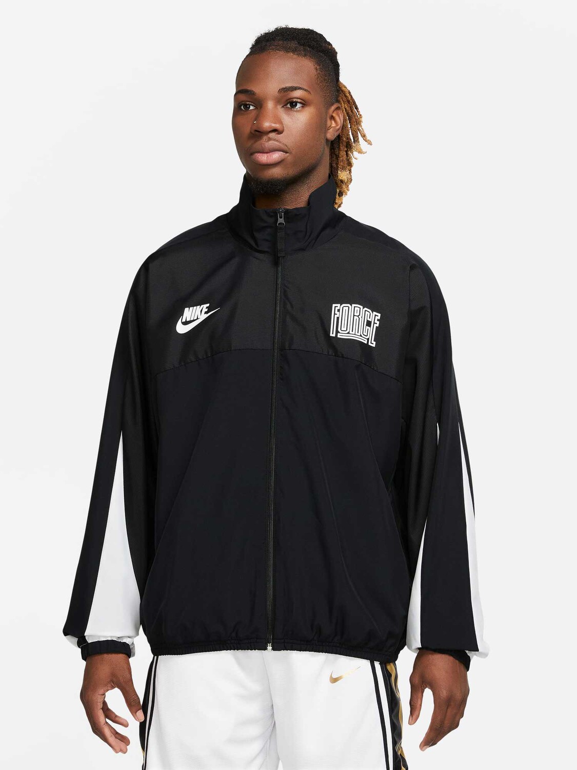 

Спортивный топ Nike M NK START 5 WVN JKT, черный