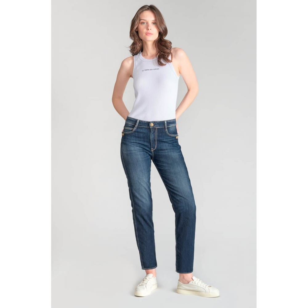 

Джинсы Le Temps Des Cerises Basic 400/18 Mom 7/8, синий
