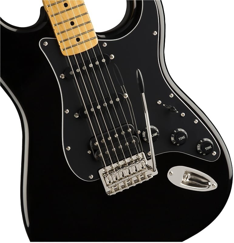 

Электрогитара Squier Classic Vibe '70s Stratocaster HSS Electric Guitar Maple Fingerboard, Black