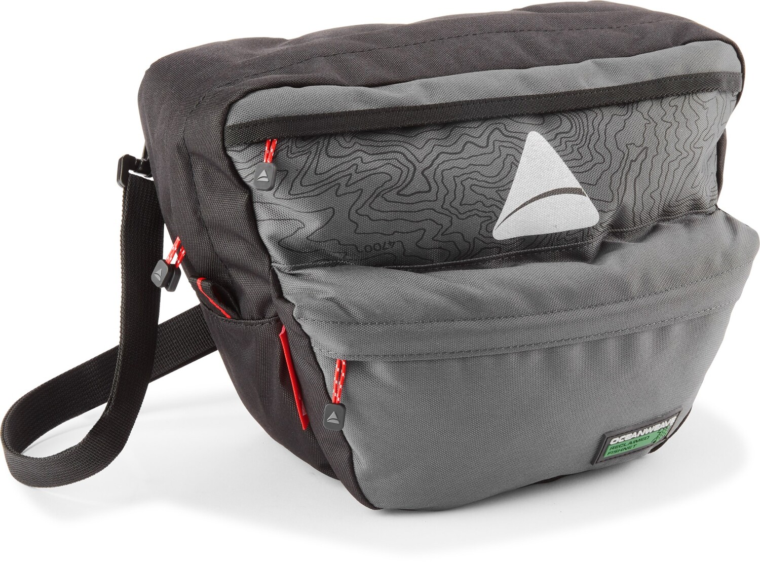 

Сумка на руль Seymour Oceanweave P7 Axiom Cycling Gear, серый