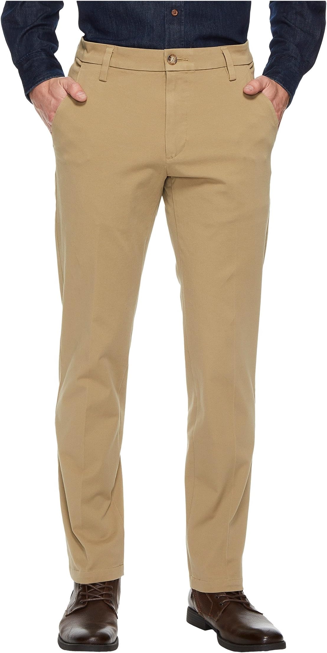 

Брюки Slim Fit Workday цвета хаки Smart 360 Flex Dockers, цвет New British Khaki