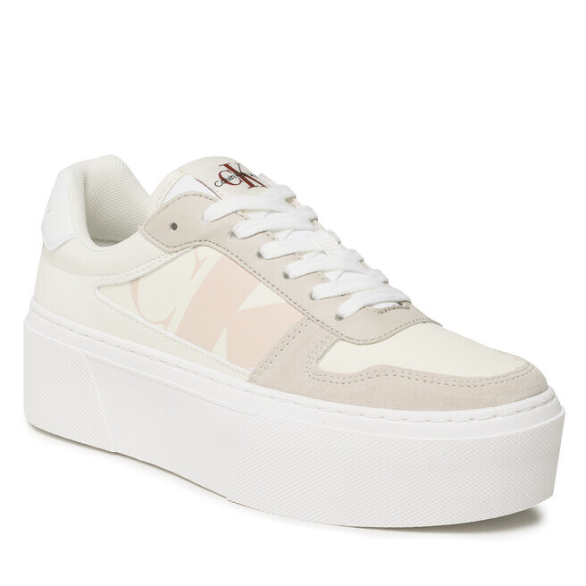 

Кроссовки Calvin Klein Jeans CupsoleFlatform Mix, бежевый