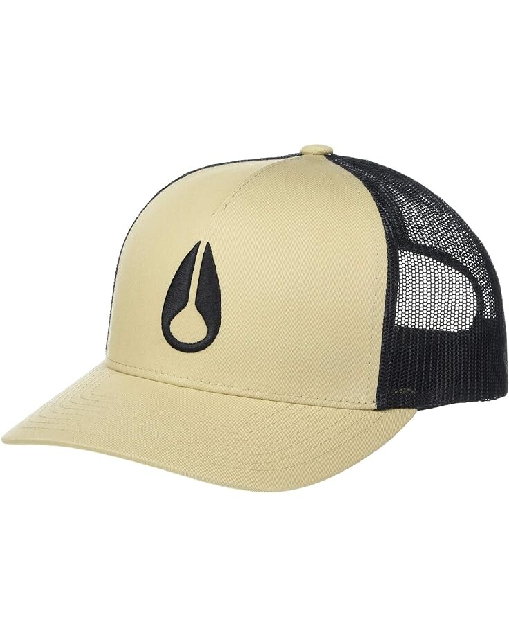 

Бейсболка Nixon Iconed Trucker, цвет Khaki/Black