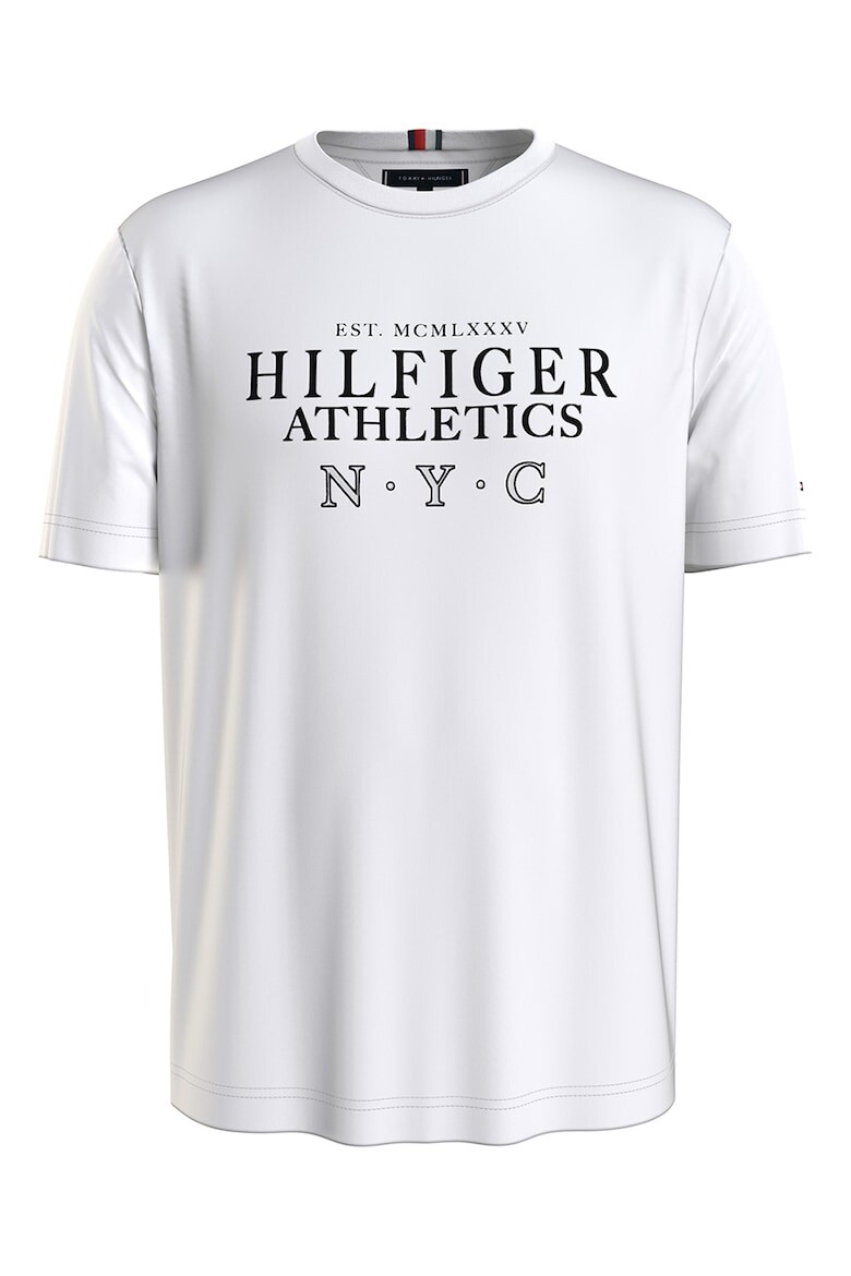 

Хлопковая футболка с логотипом Tommy Hilfiger, белый