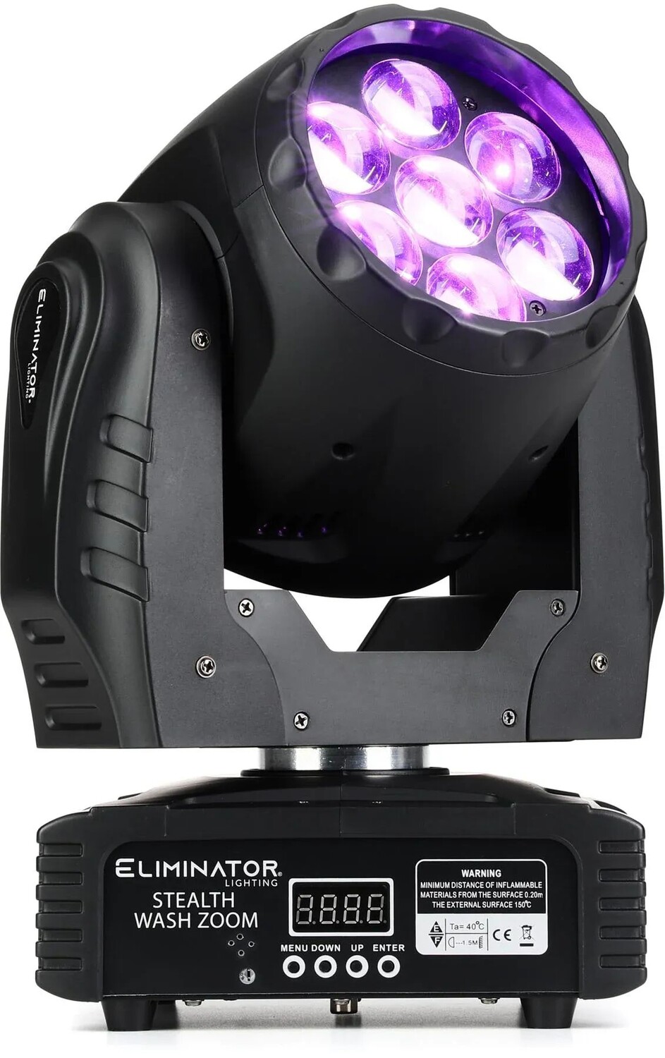 

Подвижная светодиодная головка Eliminator Stealth Wash Zoom RGBW
