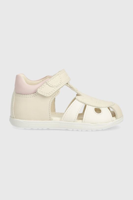 

Geox Детские кожаные сандалии SANDAL MACCHIA, бежевый