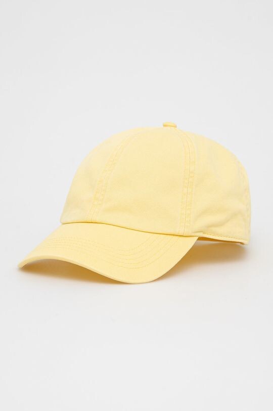 

Хлопковая шапка GAP Gap, желтый