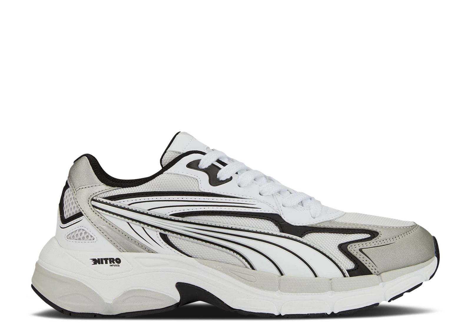 Кроссовки Puma Teveris Nitro 'Noughties - Feather Grey Black', серый teveris nitro noughties