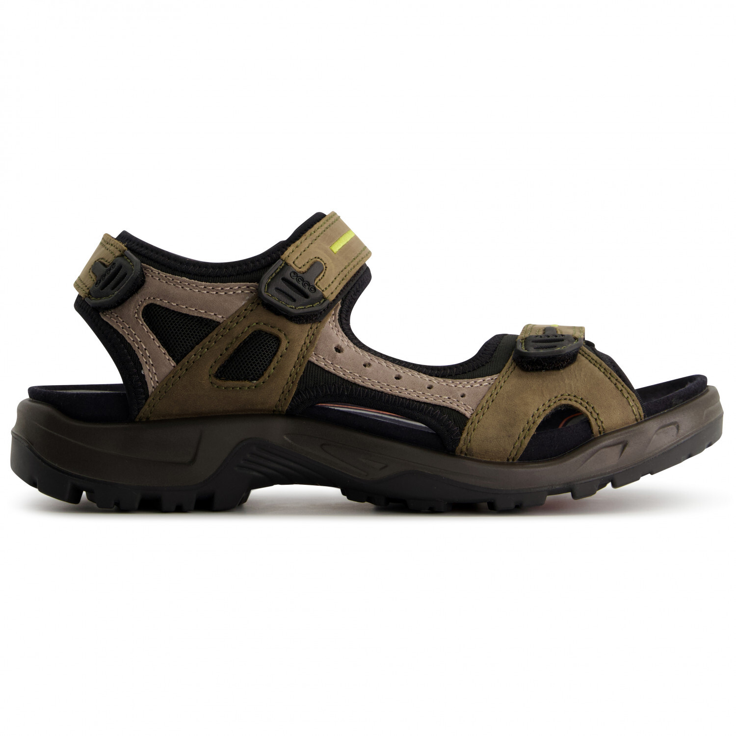 

Сандалии Ecco Offroad Yucatan Sandal, цвет Tarmac/Moon Rock