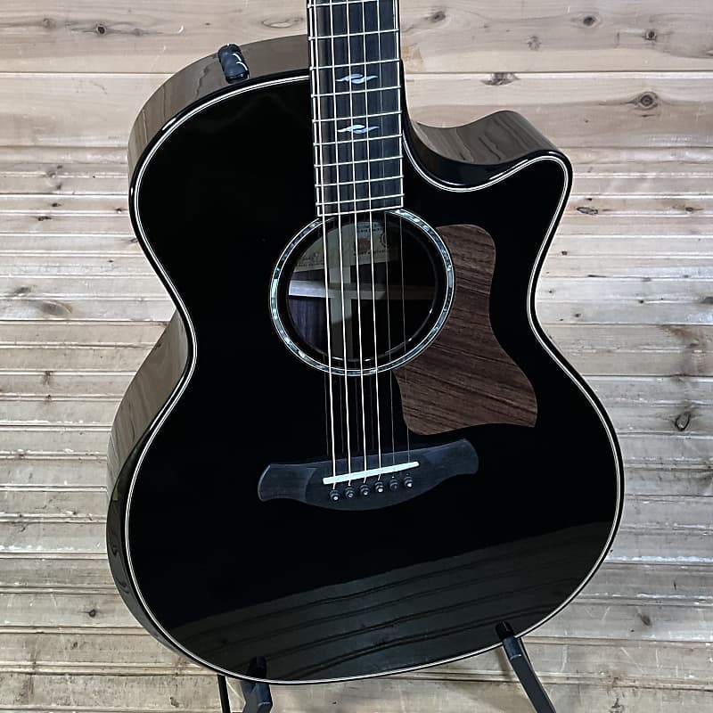 Акустическая гитара Taylor Builder's Edition 814ce Acoustic Guitar - Blacktop