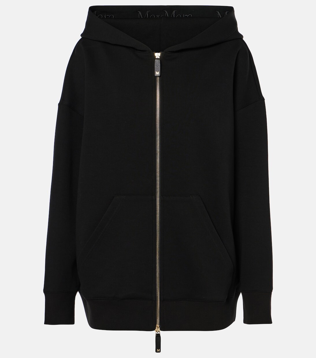 

Толстовка Doppia из смесового хлопка 'S Max Mara, черный