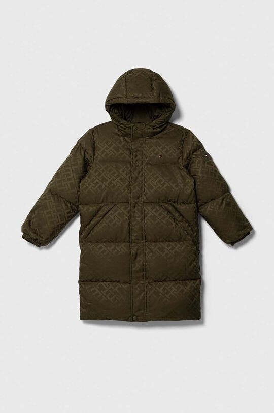 

Детская куртка Tommy Hilfiger, зеленый