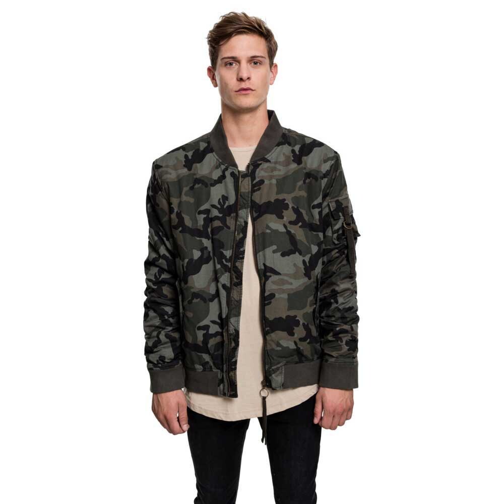 

Куртка Urban Classics Vintage Camo Cotton, зеленый