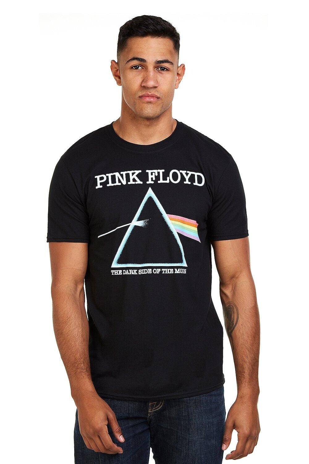 

Хлопковая футболка Pink Floyd Dark Side Cover, черный