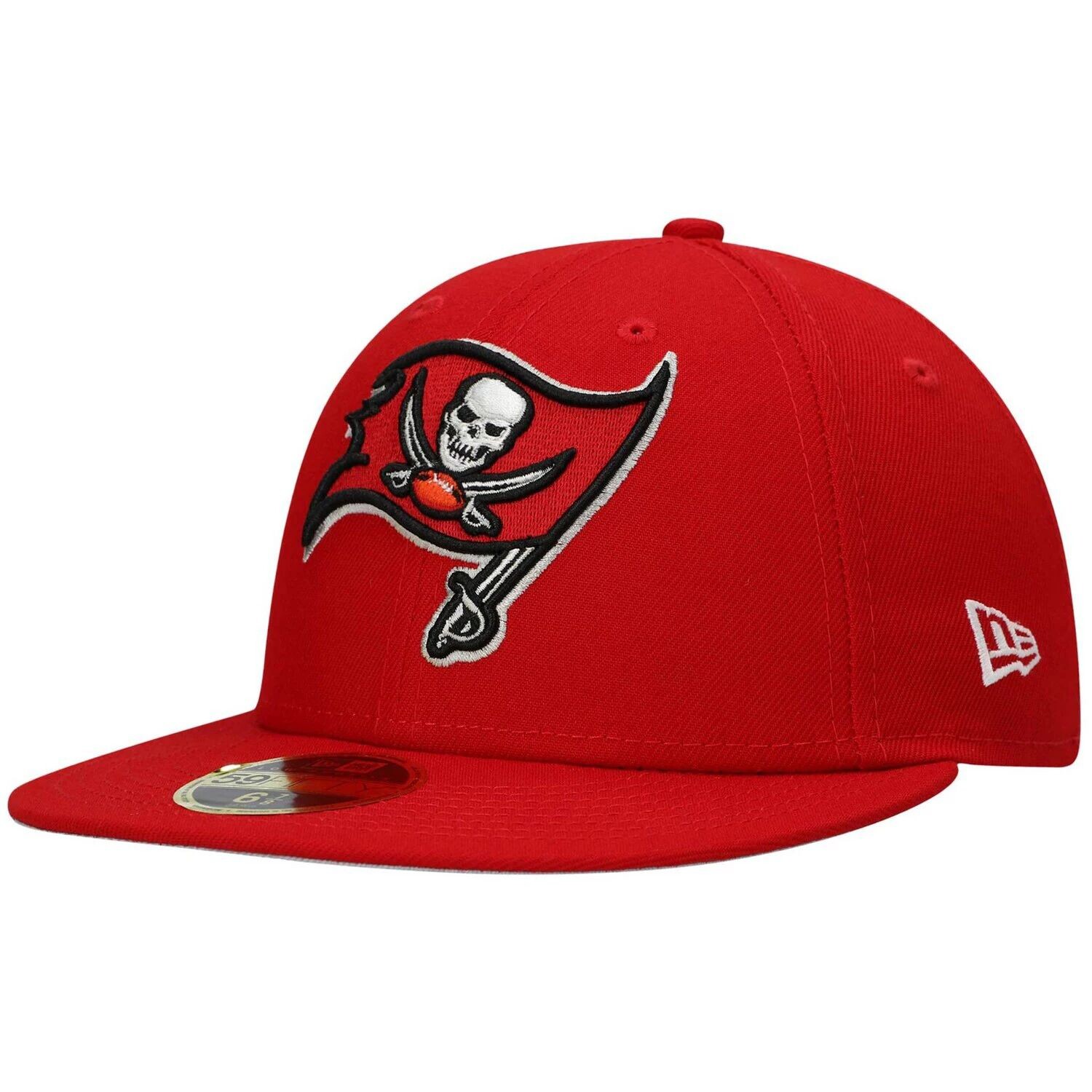 

Мужская базовая низкопрофильная шляпа New Era Red Tampa Bay Buccaneers 59FIFTY