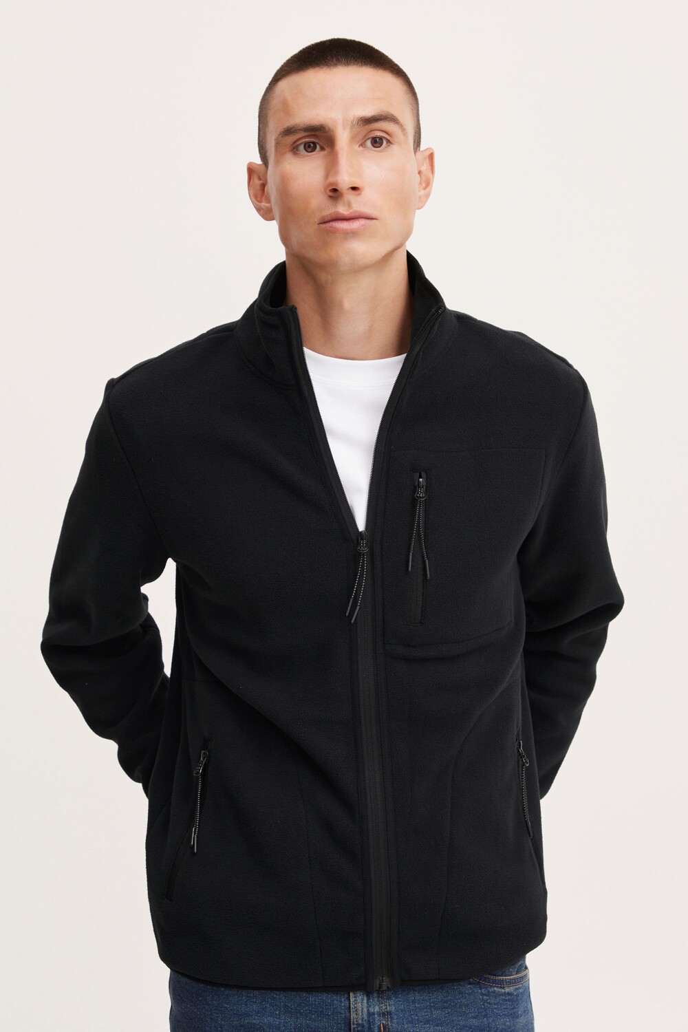 

Куртка BLEND Fleecejacke Fleecejacke 20714946, черный