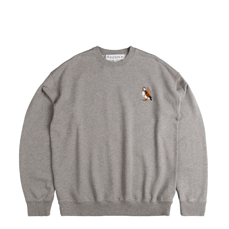 

Рубашка Puffin Embroidery Sweatshirt Jw Anderson, серый