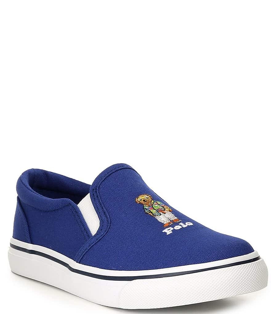 

Детские слипоны Polo Ralph Lauren Keaton Beach Shop Bear (для малышей), синий