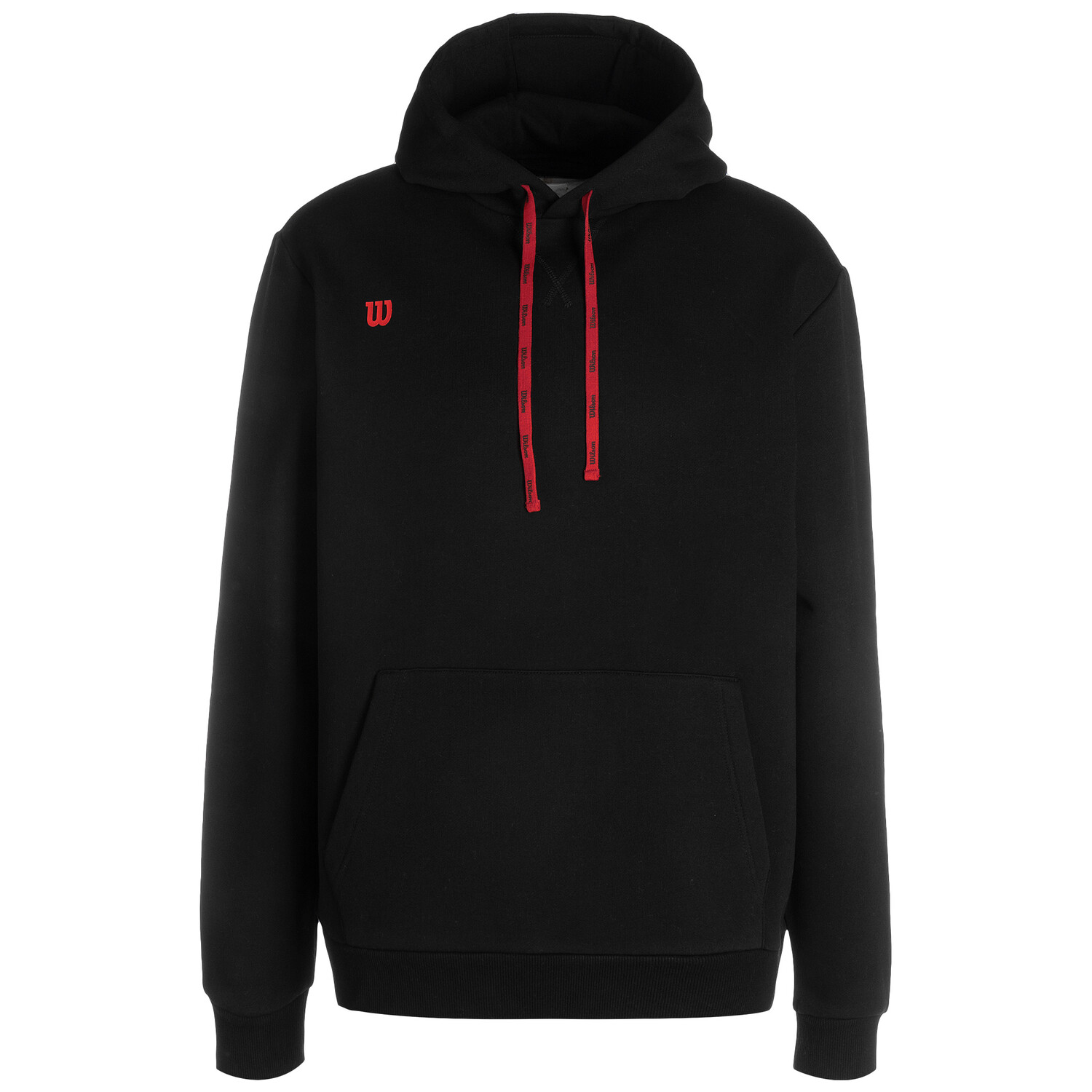 Толстовка Wilson Hoodie Fundamentals Cotton, черный