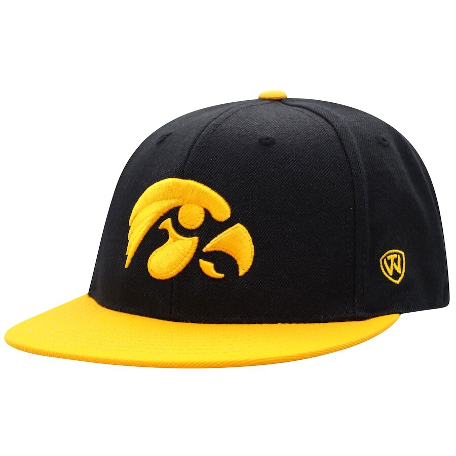 

Бейсболка Top of the World Iowa Hawkeyes, черный