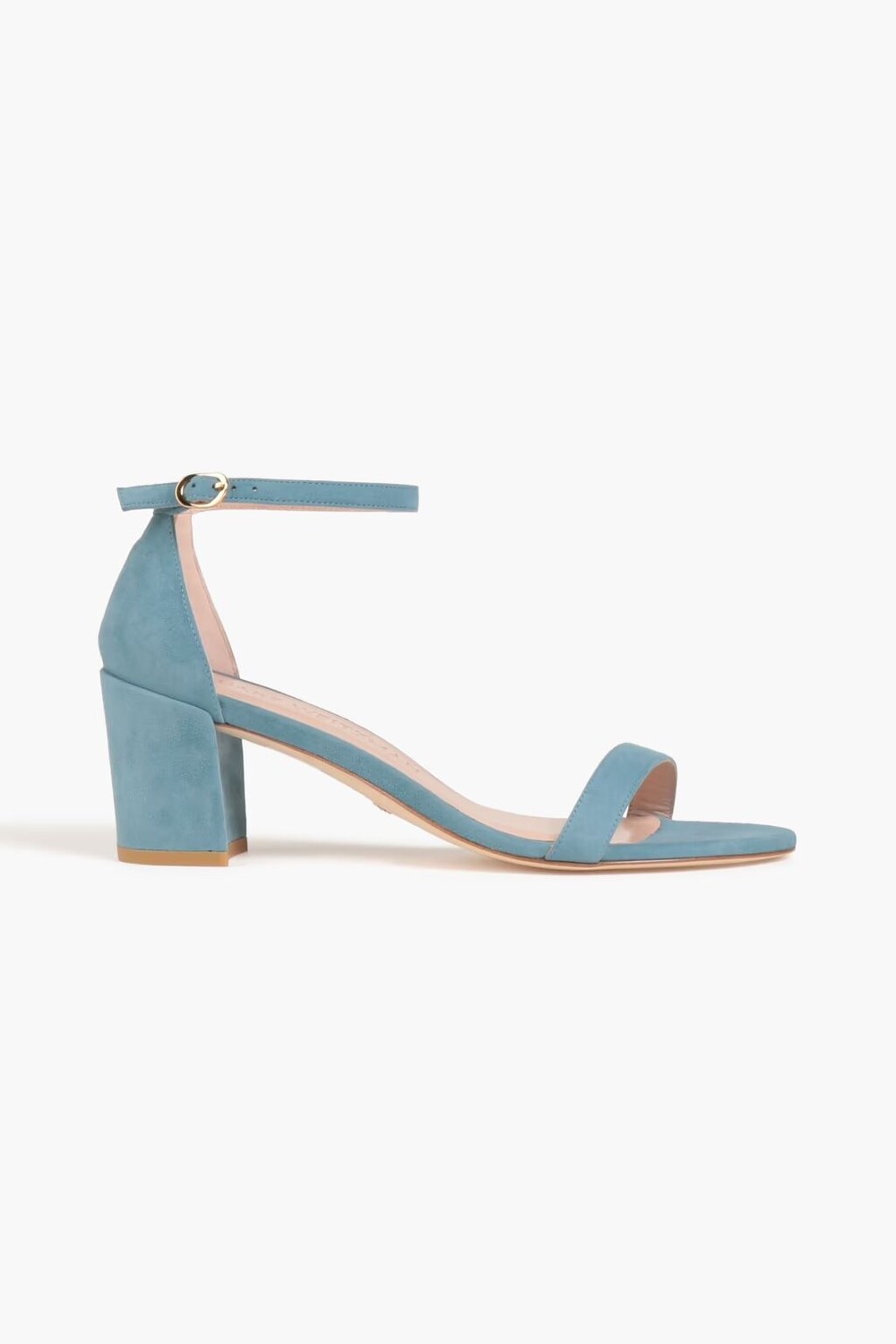 

Замшевые босоножки Stuart Weitzman, цвет Slate blue