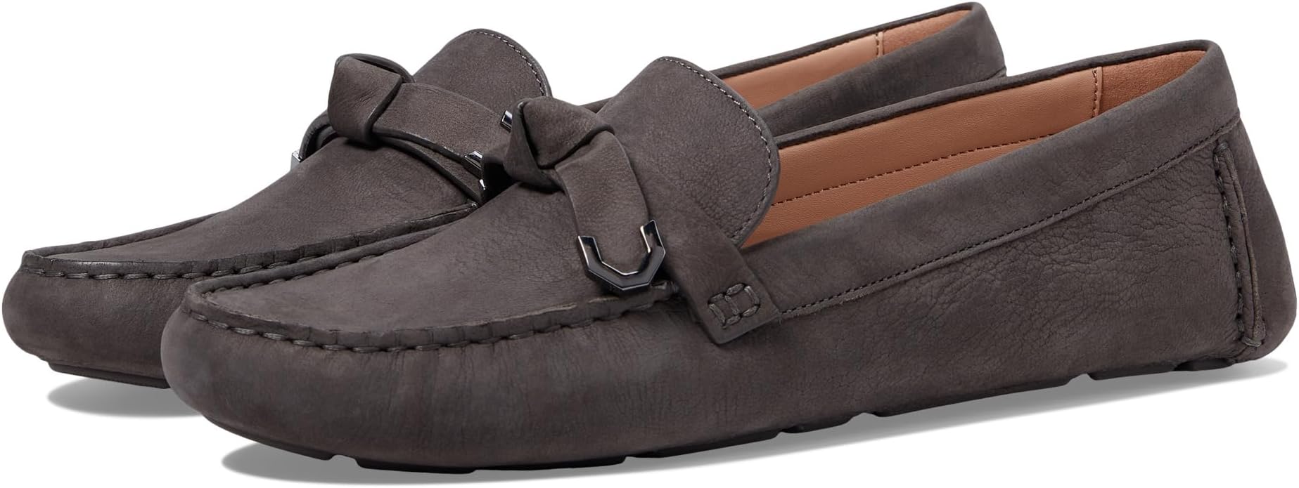 

Лоферы Evelyn Bow Driver Cole Haan, цвет Tornado Nubuck (Akuya)