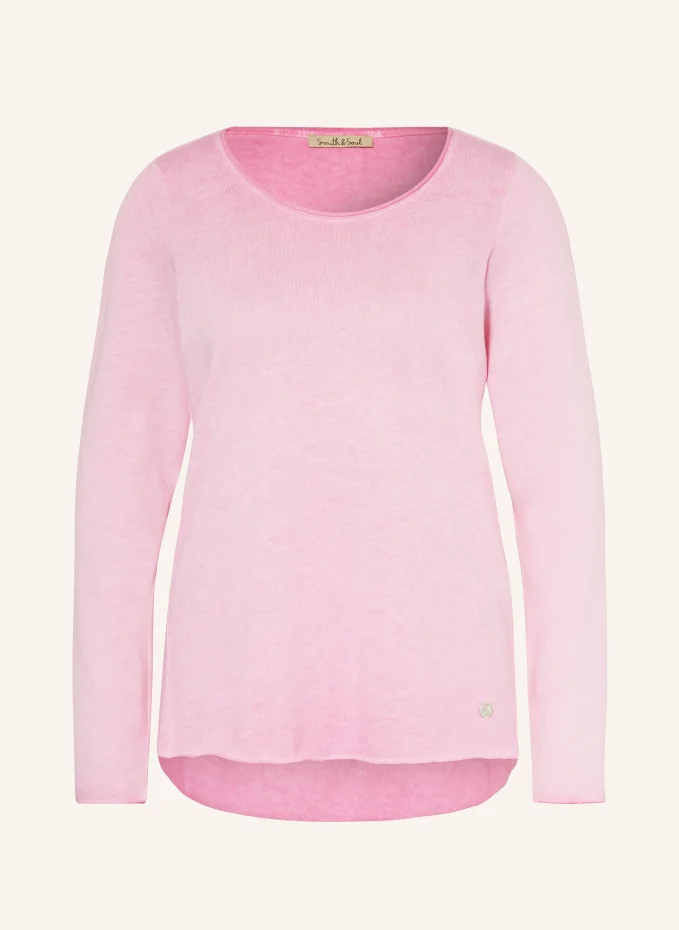 Пуловер Smith & Soul, розовый
