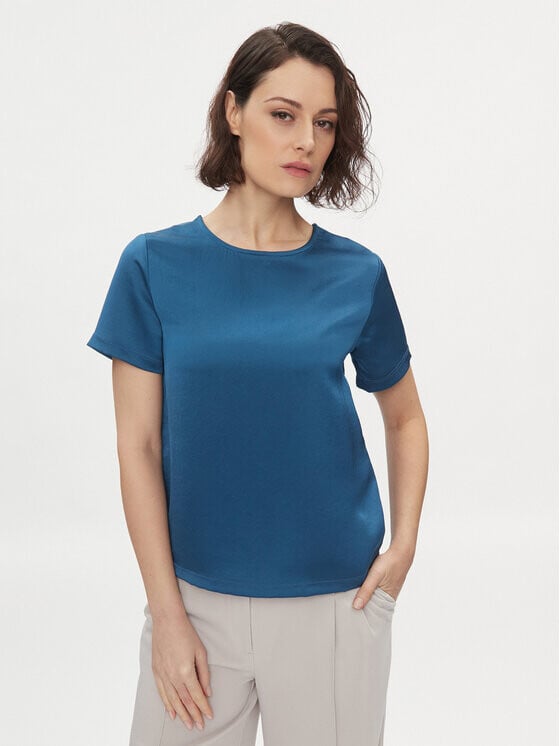 

Блуза стандартного кроя Weekend Max Mara, синий
