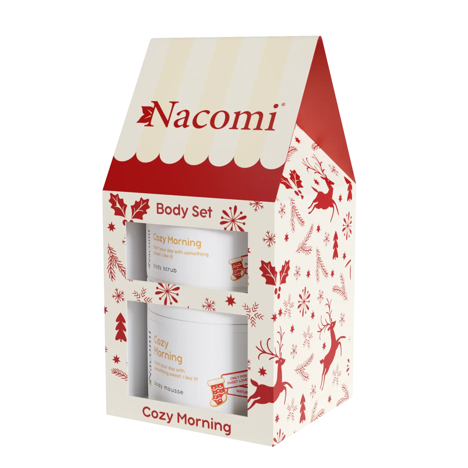 

Набор: скраб для тела Nacomi Cozy Morning, 180 мл