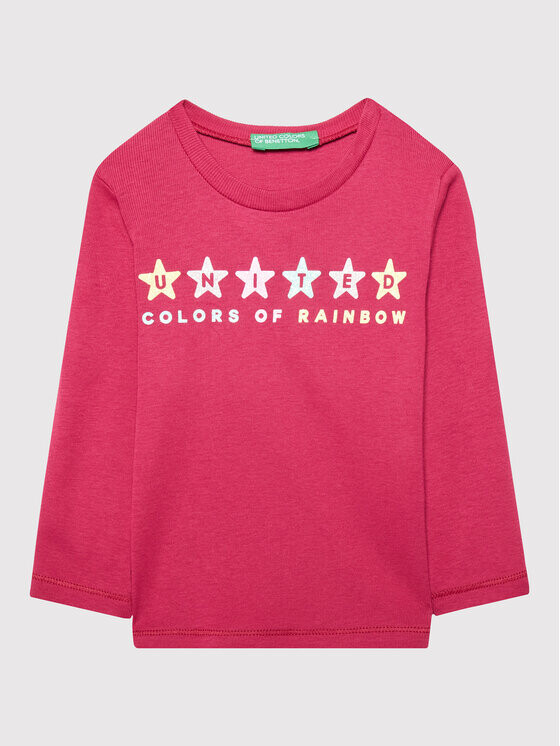 

Блуза стандартного кроя United Colors Of Benetton, розовый