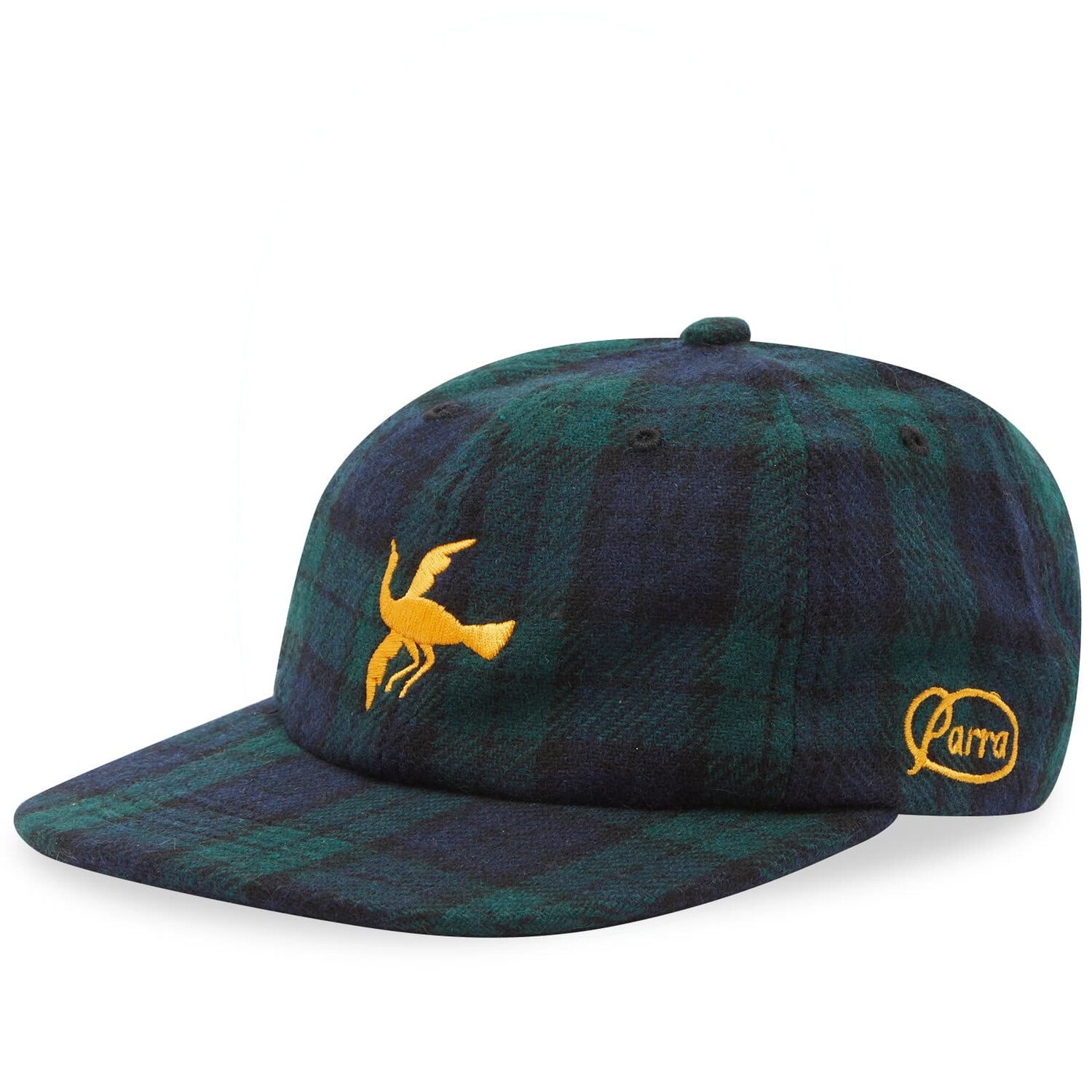 Бейсболка By Parra Clipped Wings 6 Panel, цвет Pine Green развлечения для птиц с подрезанными крыльями ханов б а