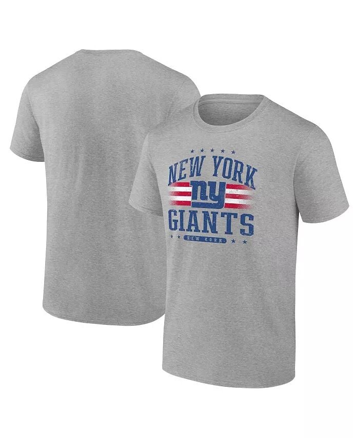 

Мужская футболка New York Giants Americana Fanatics, серый