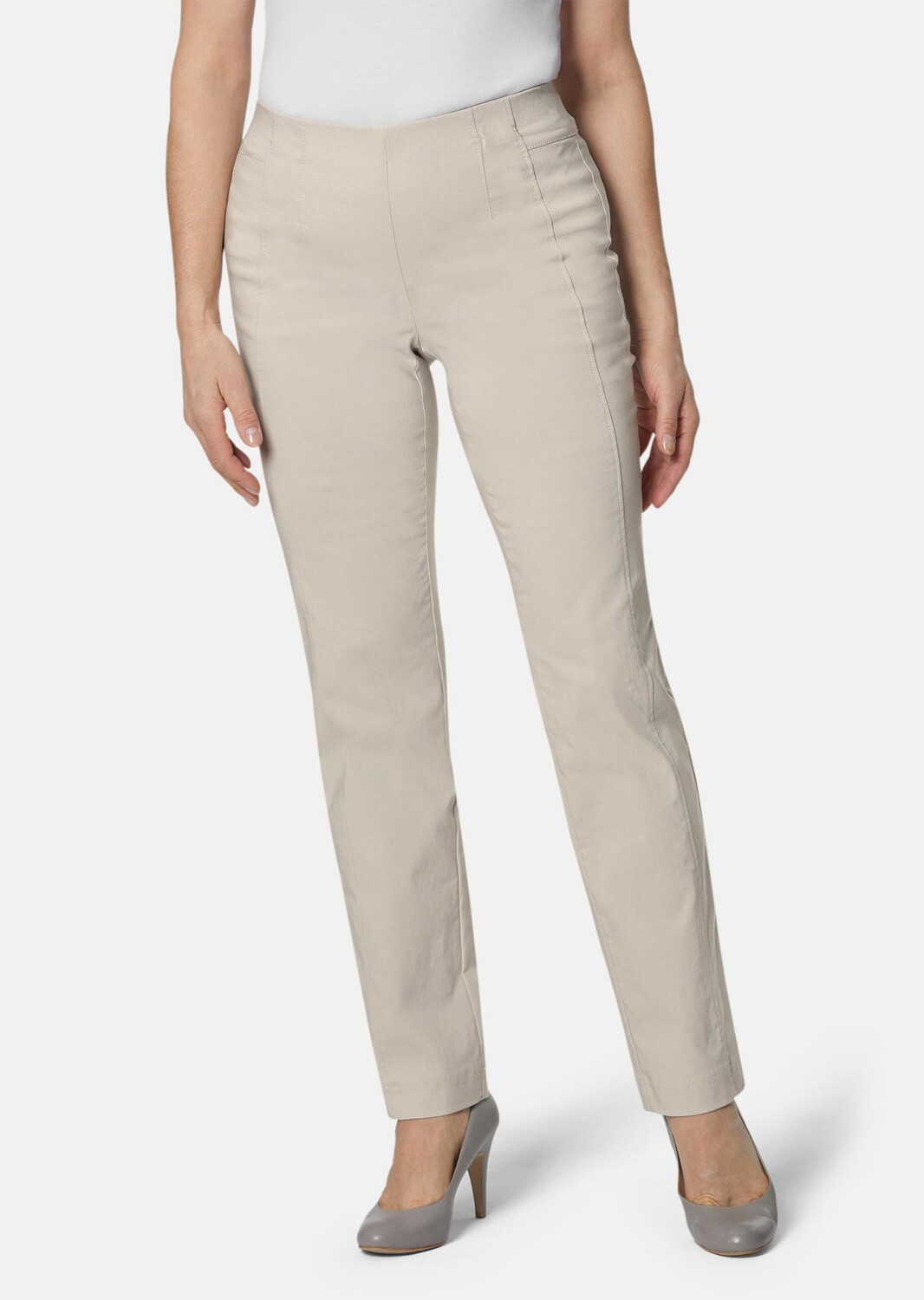 

Брюки GOLDNER Super Stretch Louisa, цвет kitt