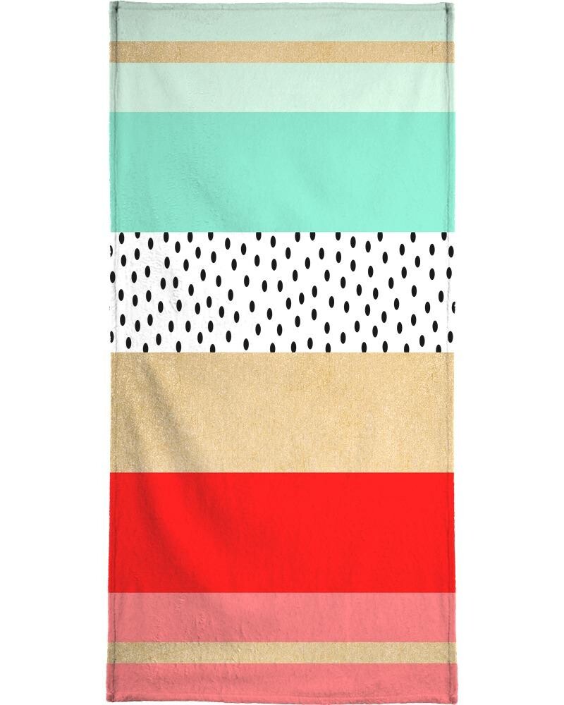 

Полотенце для ванной Juniqe Summer Fresh, красочный