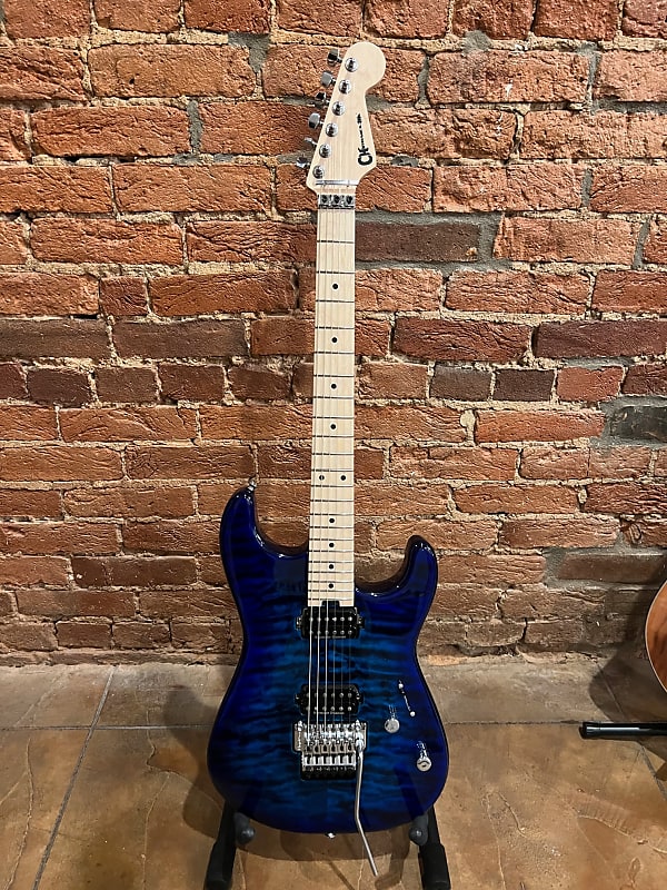 

Электрогитара Charvel Pro-Mod San Dimas Style 1 HH FR M QM 2018 - Present - Chlorine Burst