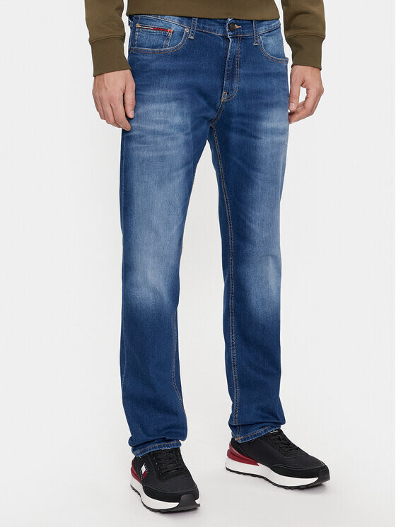 

Джинсы прямого кроя Tommy Jeans, синий