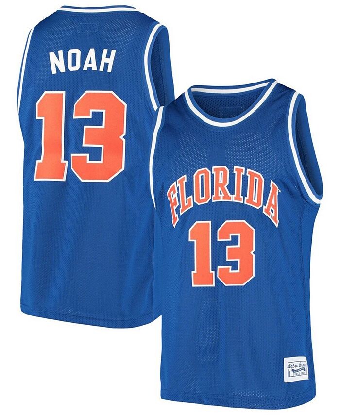 

Мужская баскетбольная майка Joakim Noah Royal Florida Gators Alumni Original Retro Brand, синий