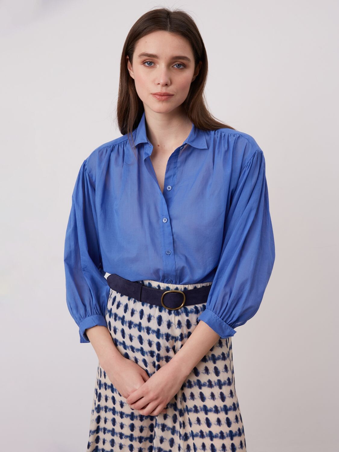 

Блуза Gerard Darel Calixte, синяя