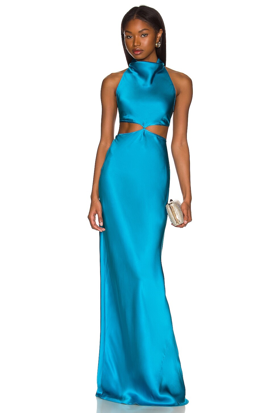 

Платье мини Amanda Uprichard x REVOLVE Kaye Maxi Dress, цвет Maui