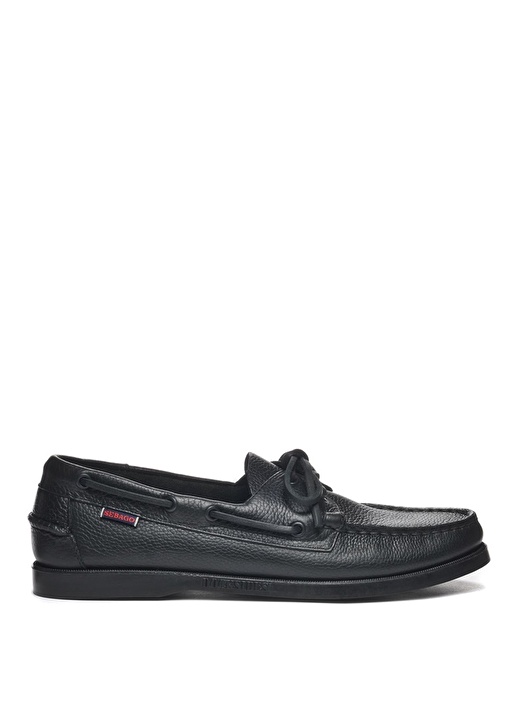 Черные мужские кожаные повседневные туфли Sebago мужские повседневные туфли плетеные кожаные туфли с узором без застежки деловые черные разные цвета размеры 38 47