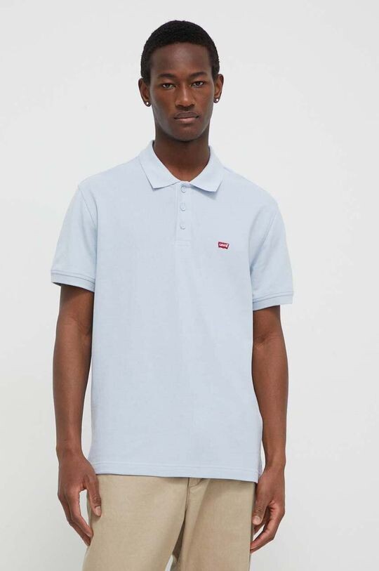 

Хлопковое поло Levi's, синий