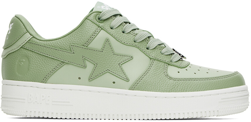 

Зеленые кроссовки Sta #9 Bape