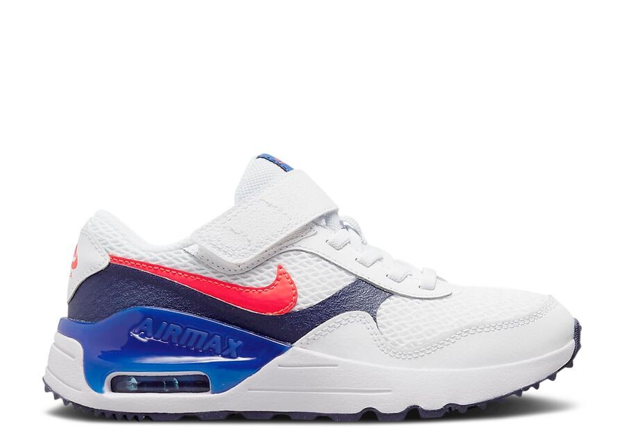 

Кроссовки Nike Air Max SYSTM PS, цвет White Midnight Navy