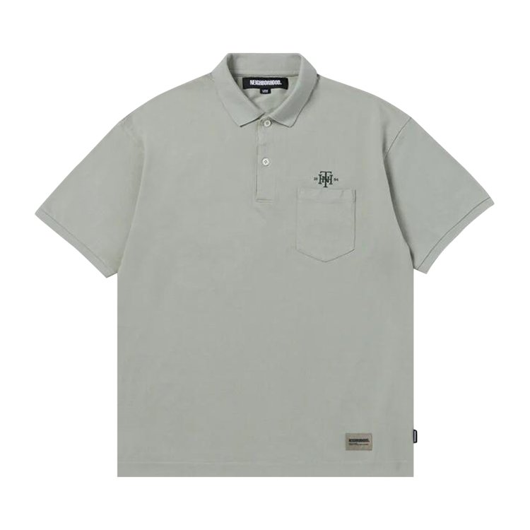 

Поло Neighborhood Pique Polo Shirt, цвет Sage