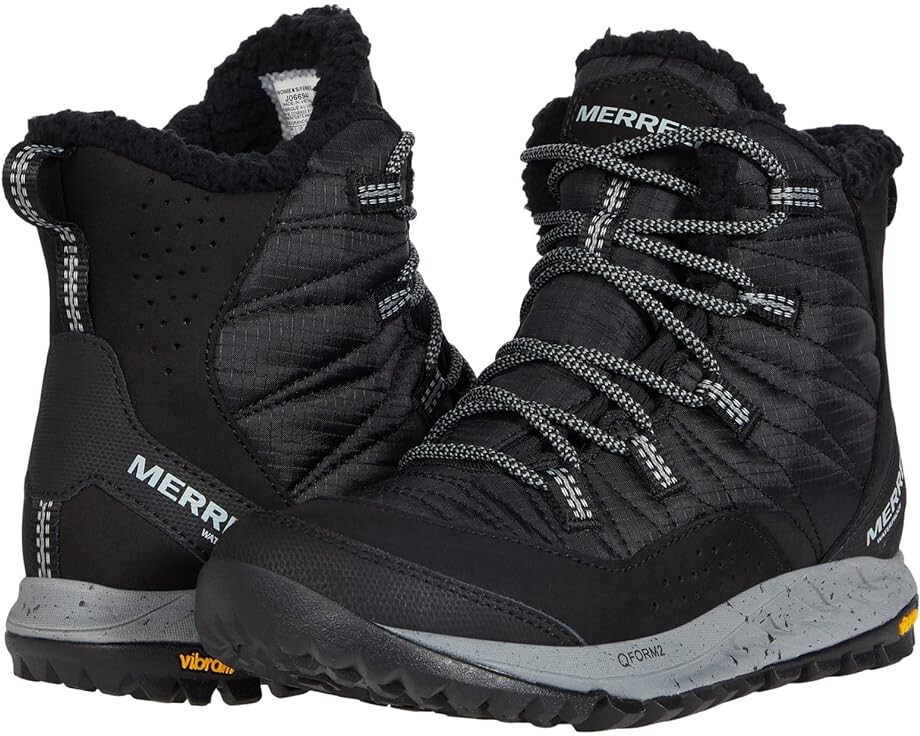 

Ботинки Merrell Antora Sneaker Boot, черный